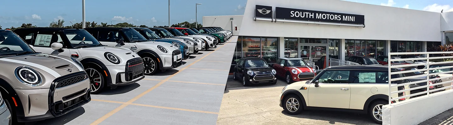 View of the Mini of South Miami dealership