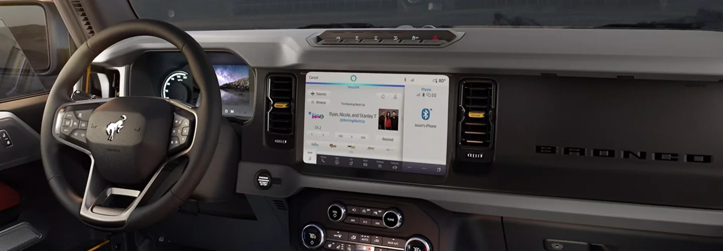 2024 Ford Bronco Raptor Specs interior image