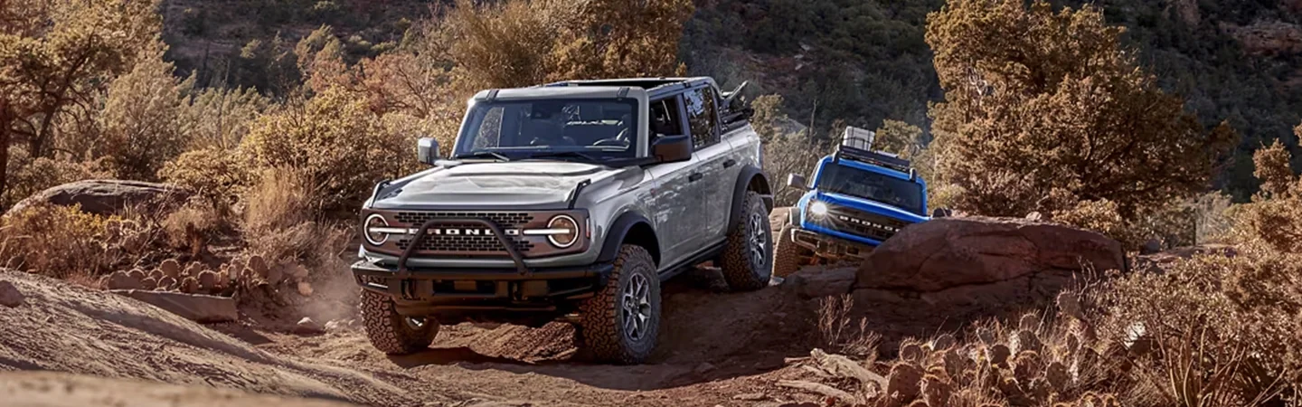 2024 Ford Bronco Raptor Specs grey color front view