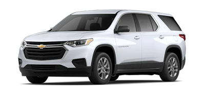 WHITE 2021 CHEVY TRAVERSE