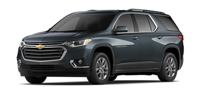BLUE 2021 CHEVY TRAVERSE