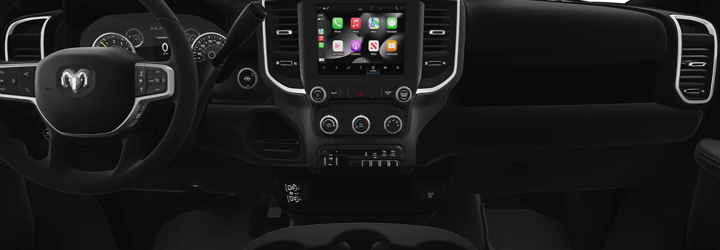 interior of a 2025 RAM 2500 Power Wagon
