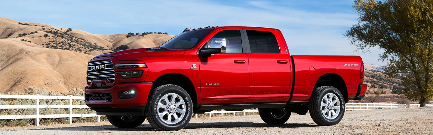 red 2025 RAM 2500 Power Wagon