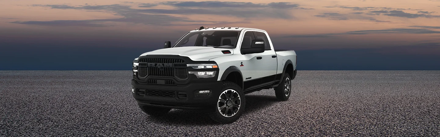 white 2025 RAM 2500 Power Wagon