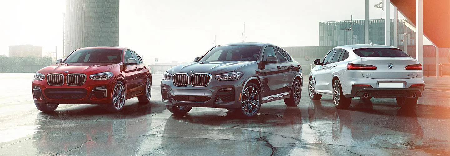 3 BMW vehicles parked together at Gebhardt BMW