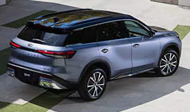 INFINITI QX60 rear view