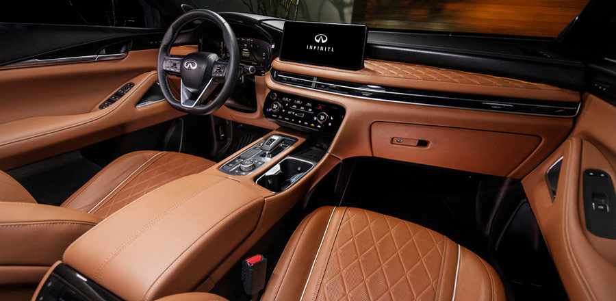 INFINITI QX60 front interior