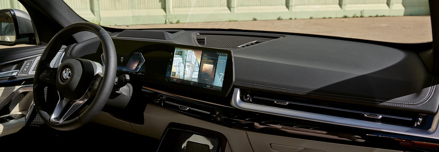 interior of a 2025 BMW X1 M35i