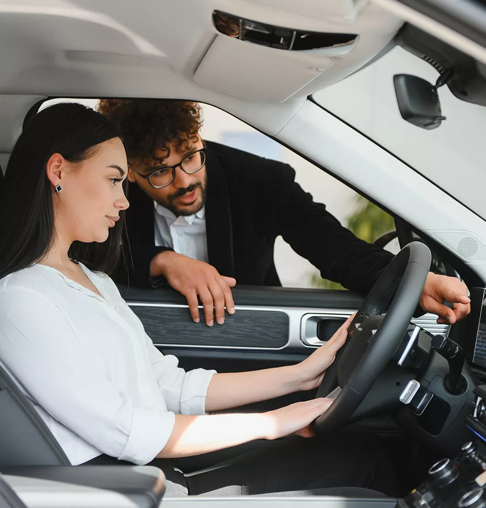 Vehicle interior technology display