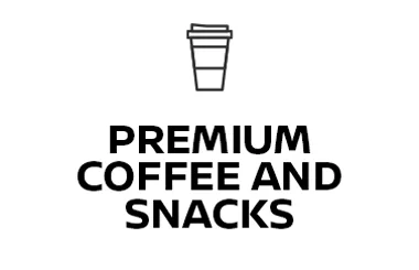 Premium Coffee and Snacks