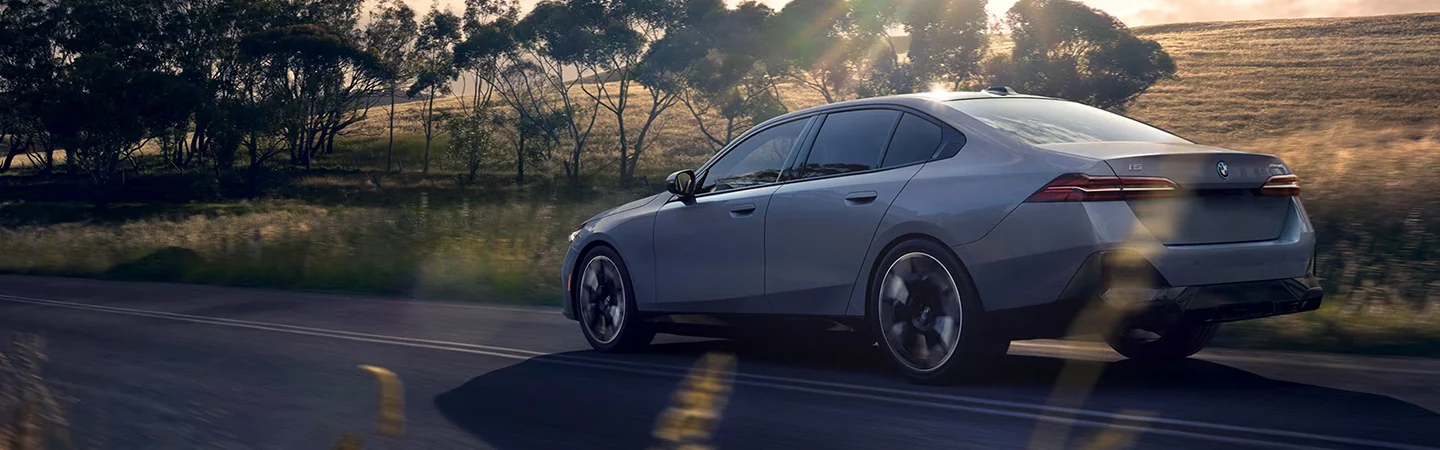 2024 BMW i5 Specs silver rareview