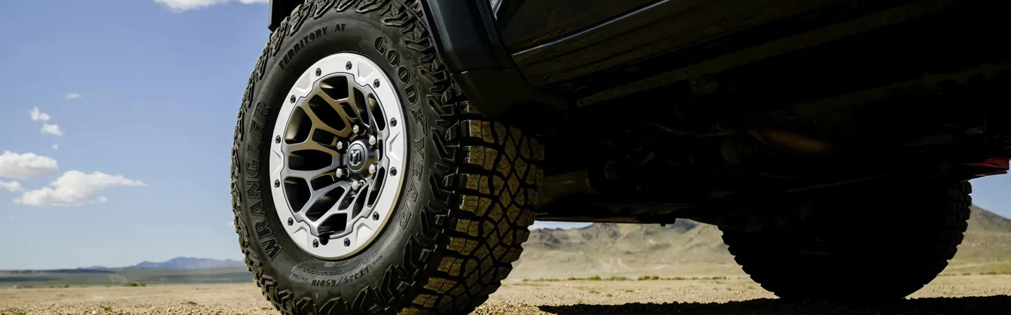 wheel view on a 2024 RAM 1500