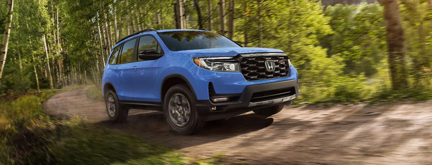 offroad in a 2025 Honda Passport