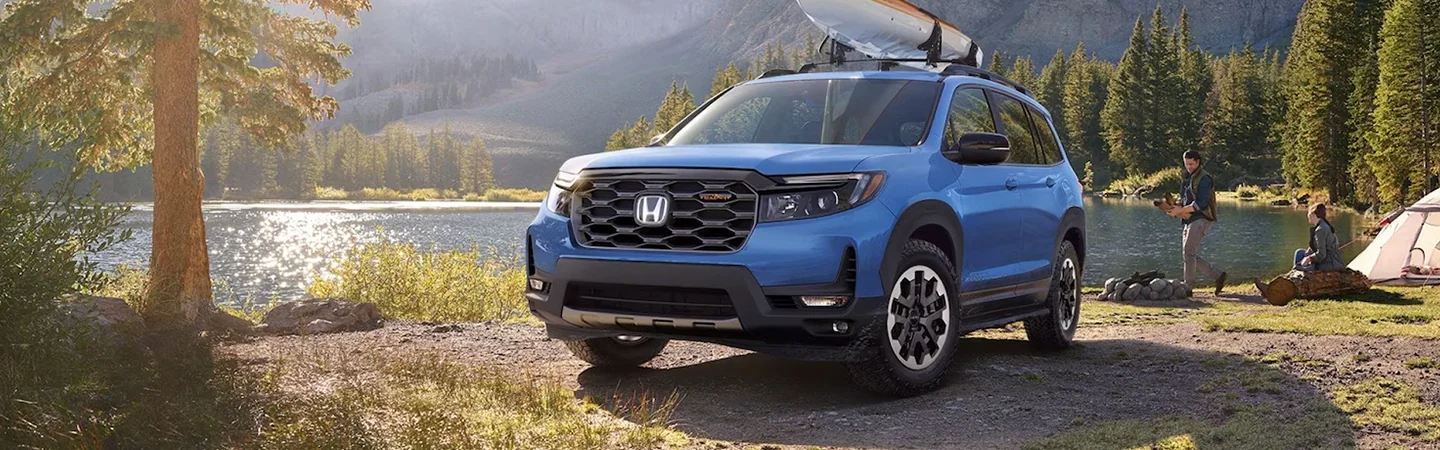 light blue 2025 Honda Passport