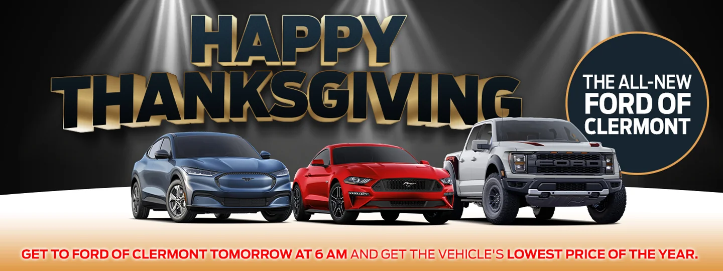 Black Friday Sales Event - The All-New Ford of Clermont