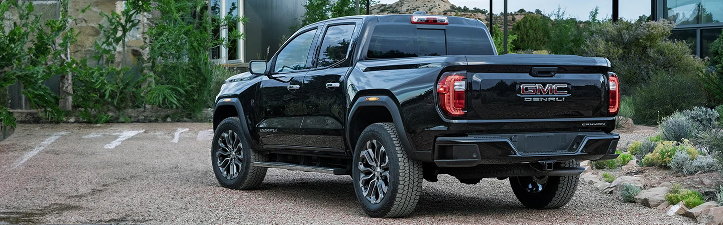 2024 GMC Canyon Specs silvercolor backview