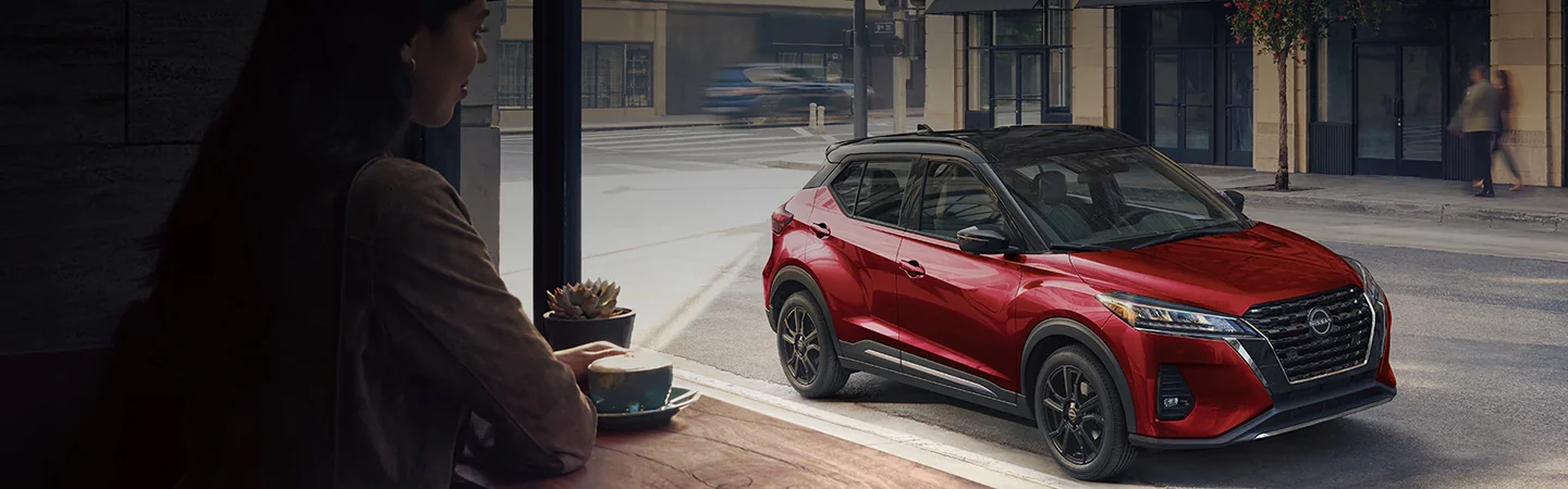 2024 Nissan Kicks Specs red color side view