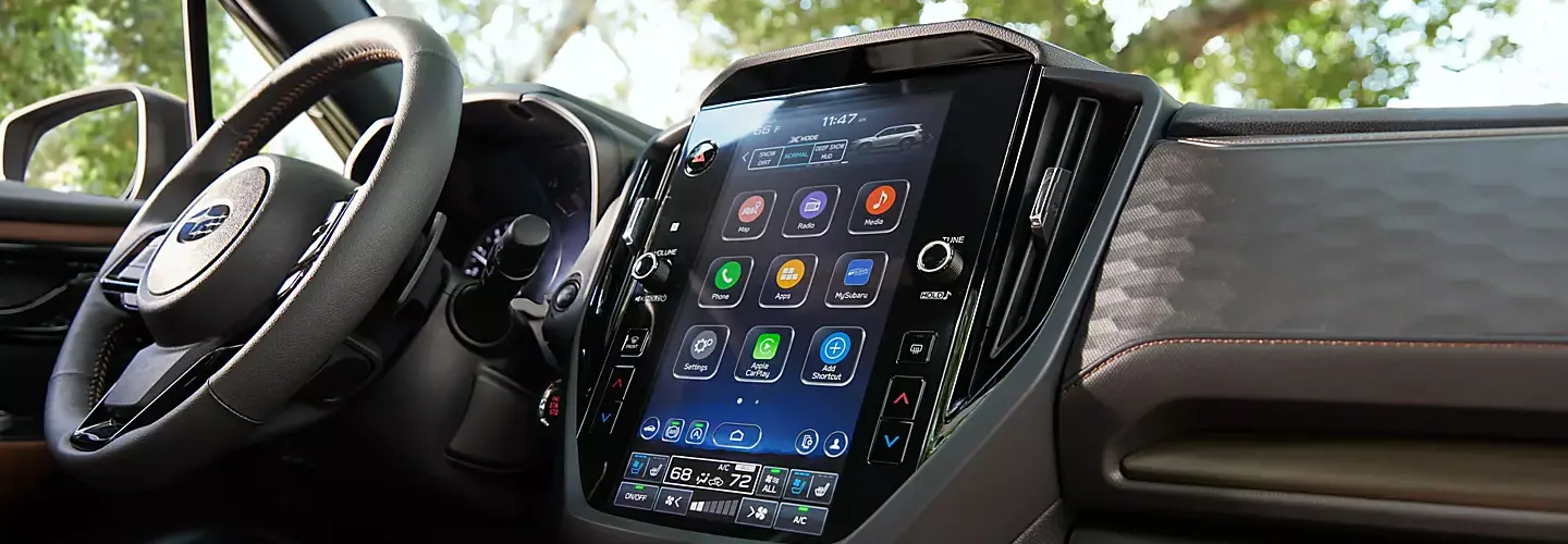 2025 Subaru Forester vs Toyota RAV4interior image