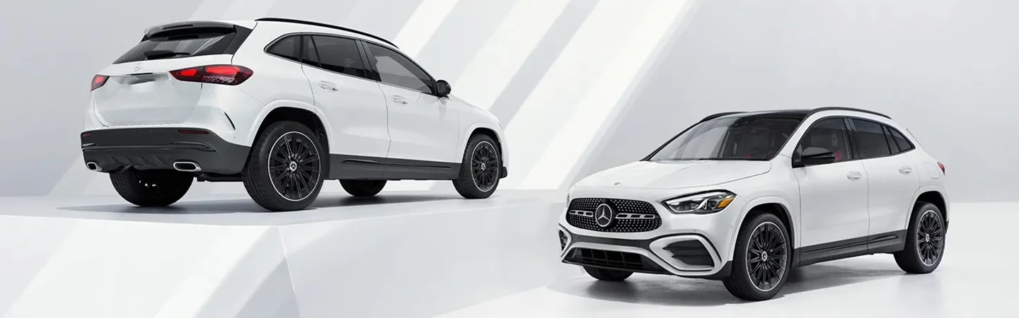 sides of Mercedes-Benz GLA