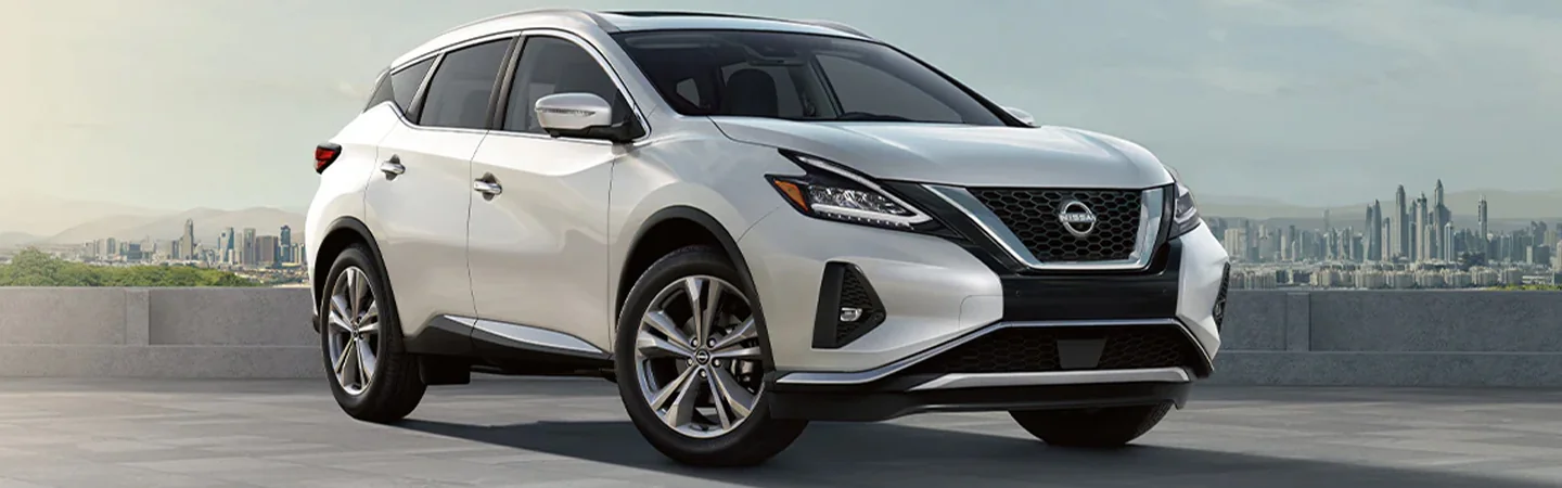 2024 Nissan Murano Specs white color front view