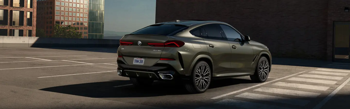 2025 BMW X6 Specs color sky blue view side