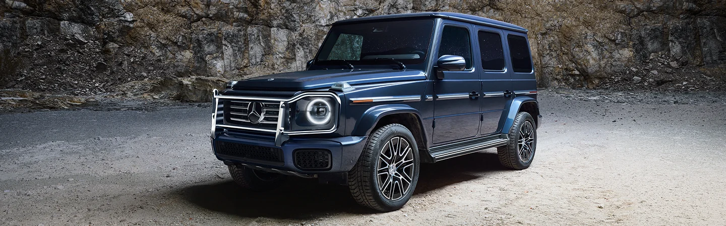blue 2025 Mercedes-Benz G-Wagon