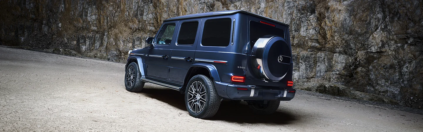 rear view os a 2025 Mercedes-Benz G-Wagon