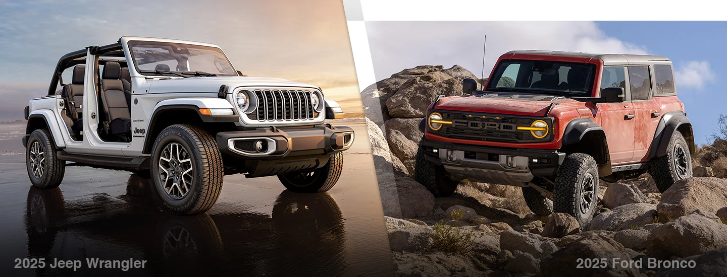 Jeep Wrangler vs Ford Bronco