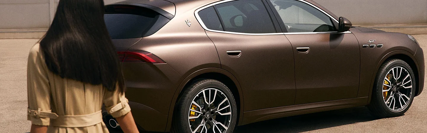 Maserati Grecale rear side view