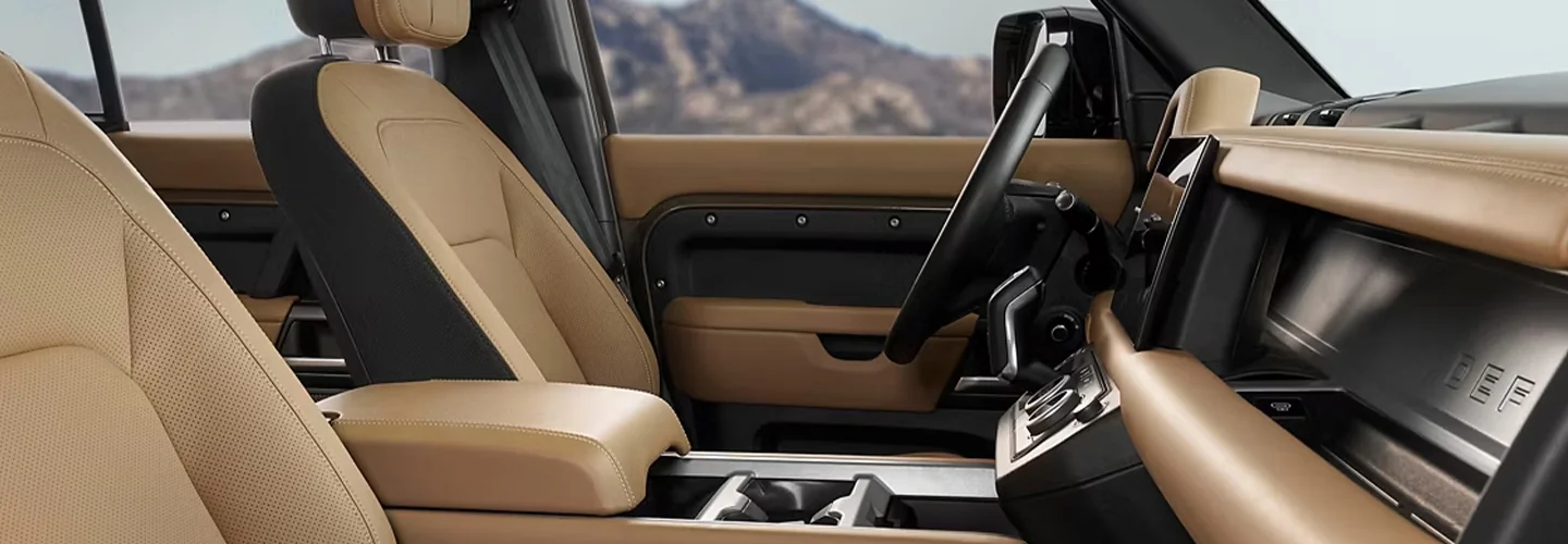 Defender 110 interior