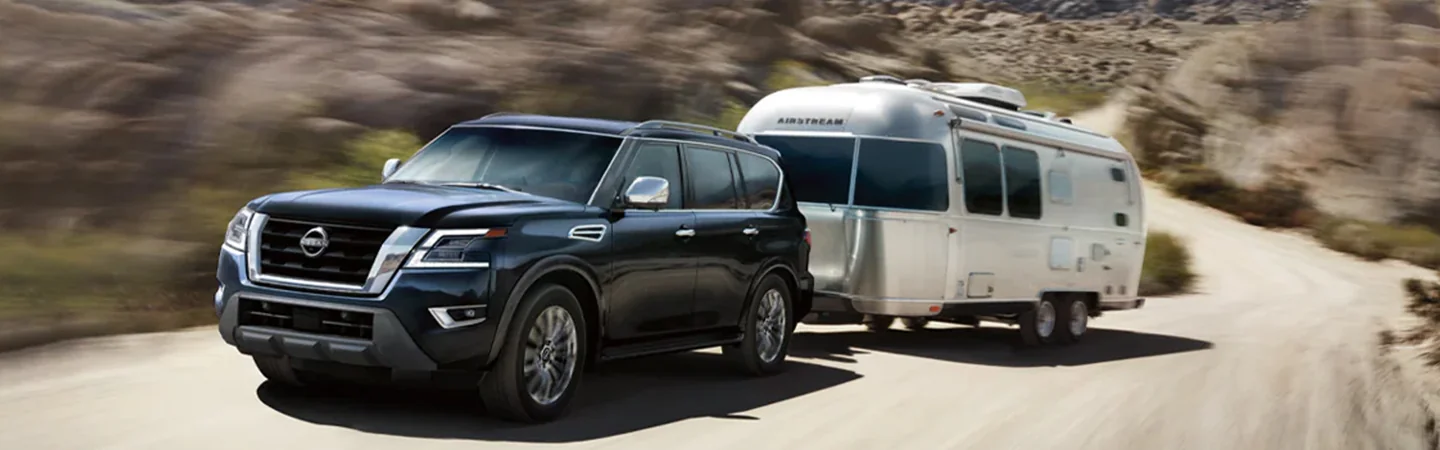 2024 Nissan Armada Specs black color front view