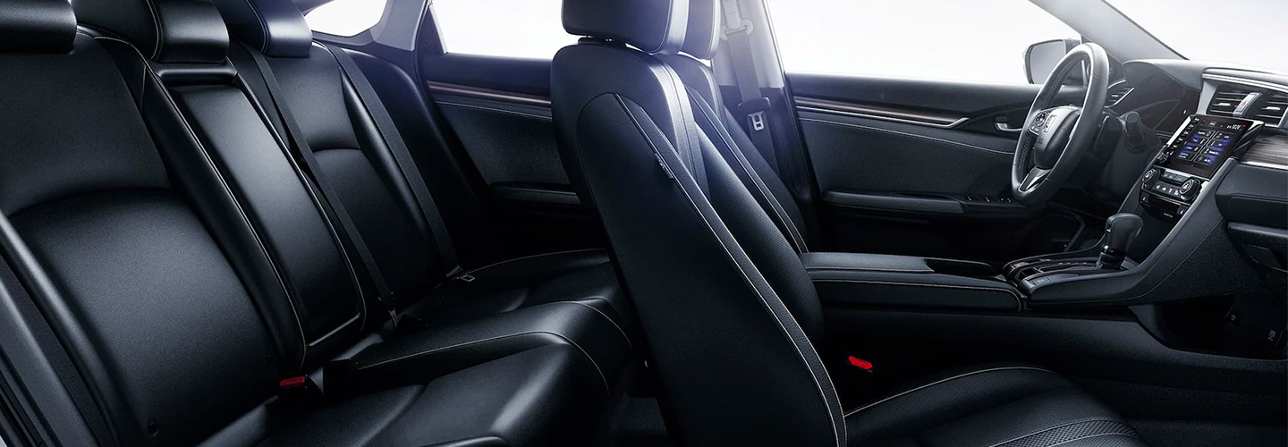 Interior features in the 2020 Honda Civic