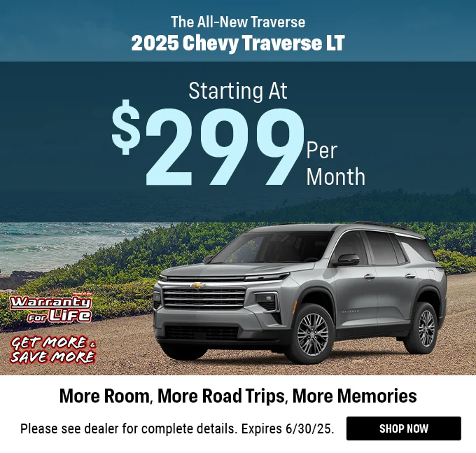 Chevy Traverse | Shop Now