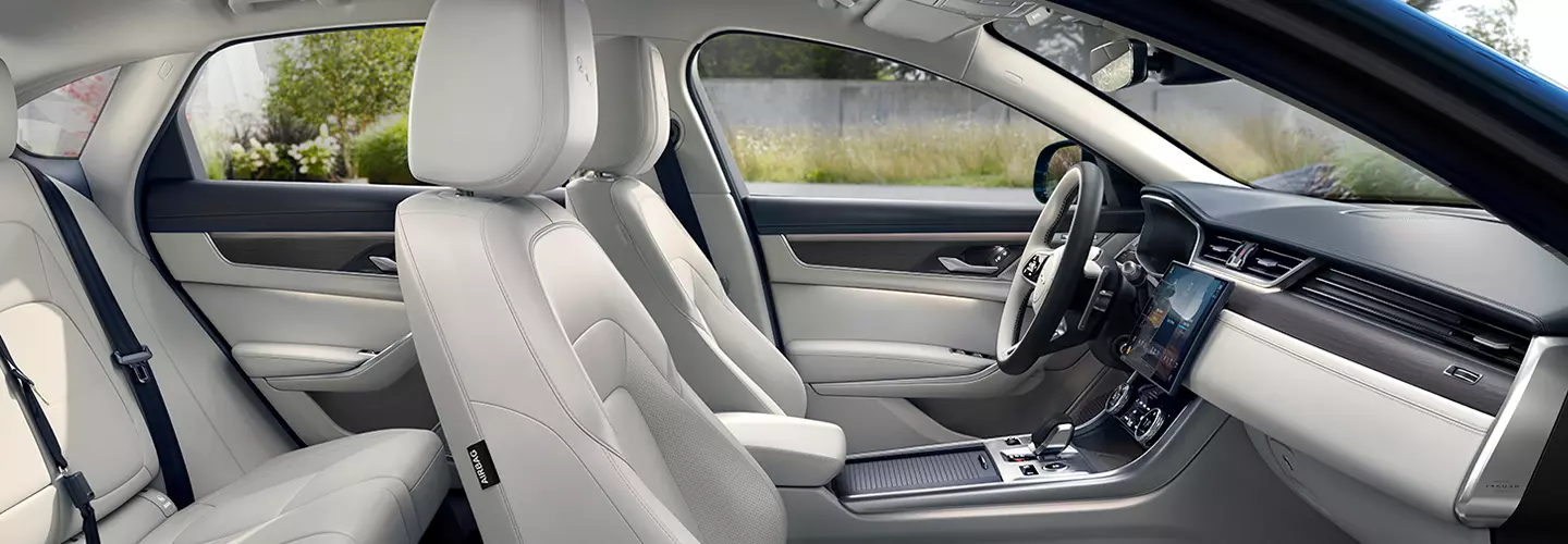 inside the new Jaguar