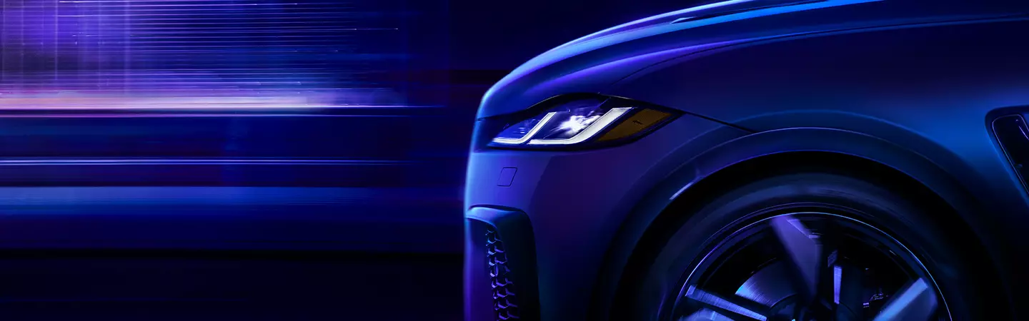 closeup 2025 Jaguar F-PACE