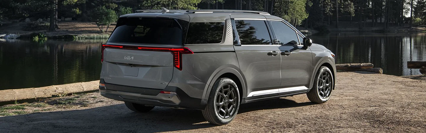 2024 Kia Carnival Specs silvercolor backview