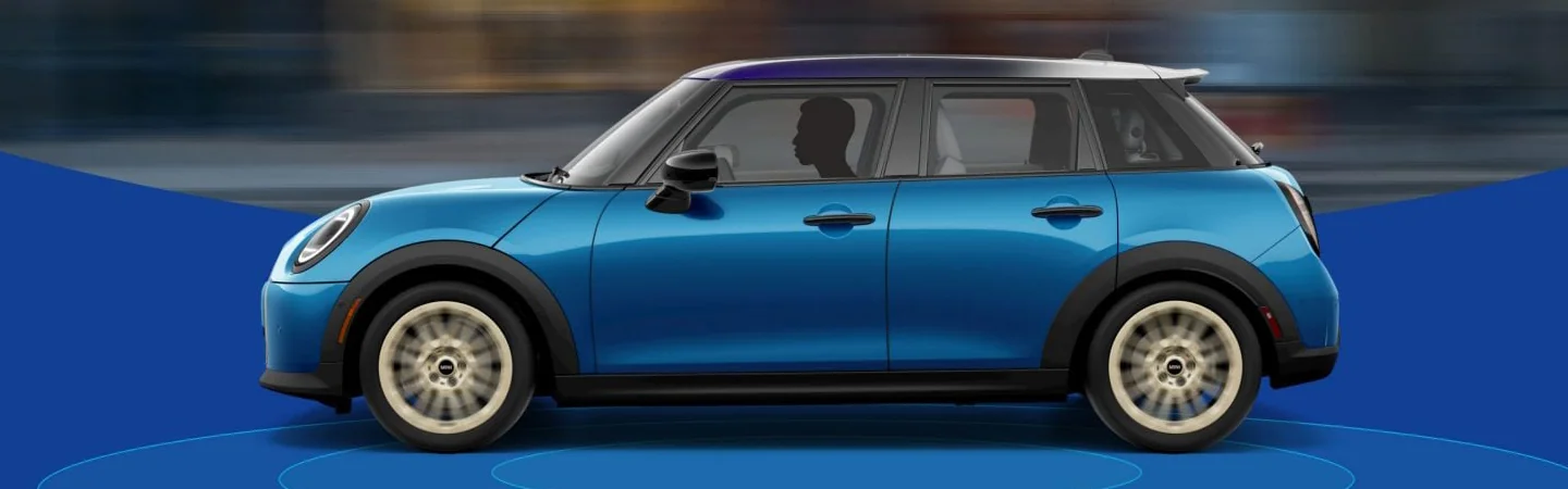 blue 2025 MINI Cooper S 4-Door Hardtop