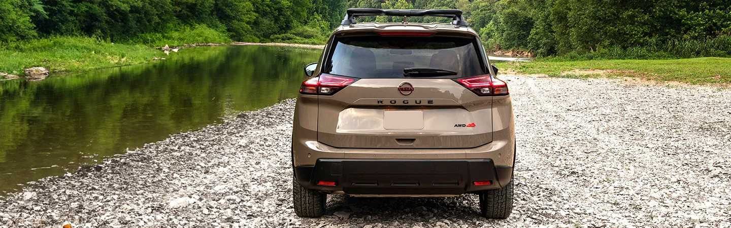 rear of gold Rogue