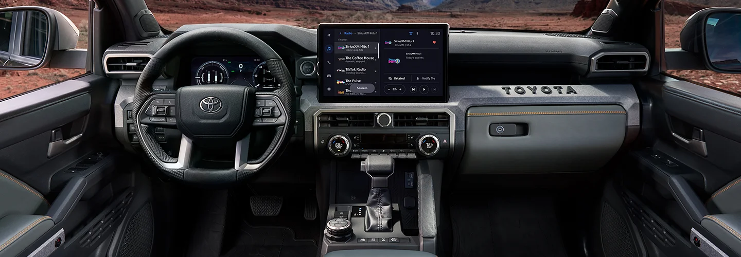 dash silver 2025 Toyota Tacoma