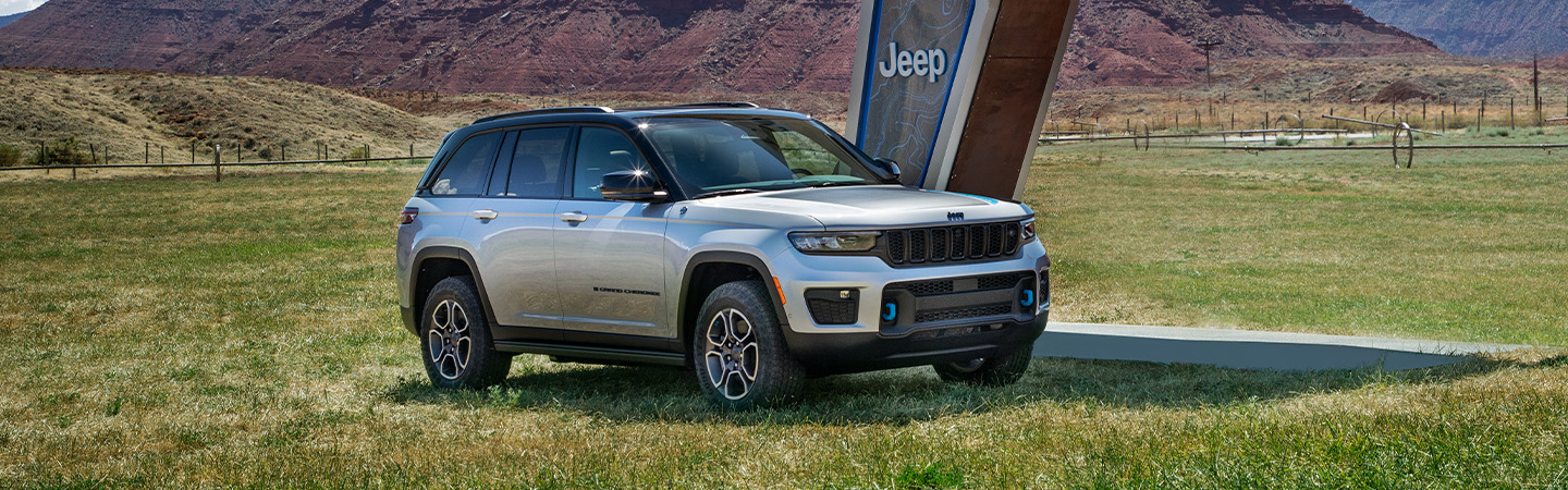 2024 Jeep Grand Cherokee side bacl in brown colour