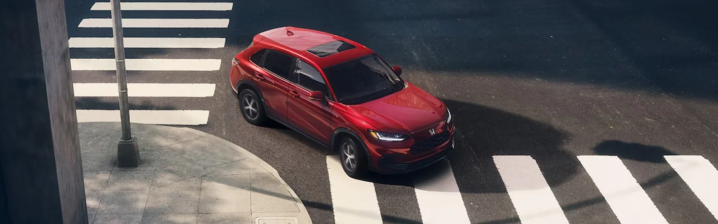 red 2025 Honda HR-V