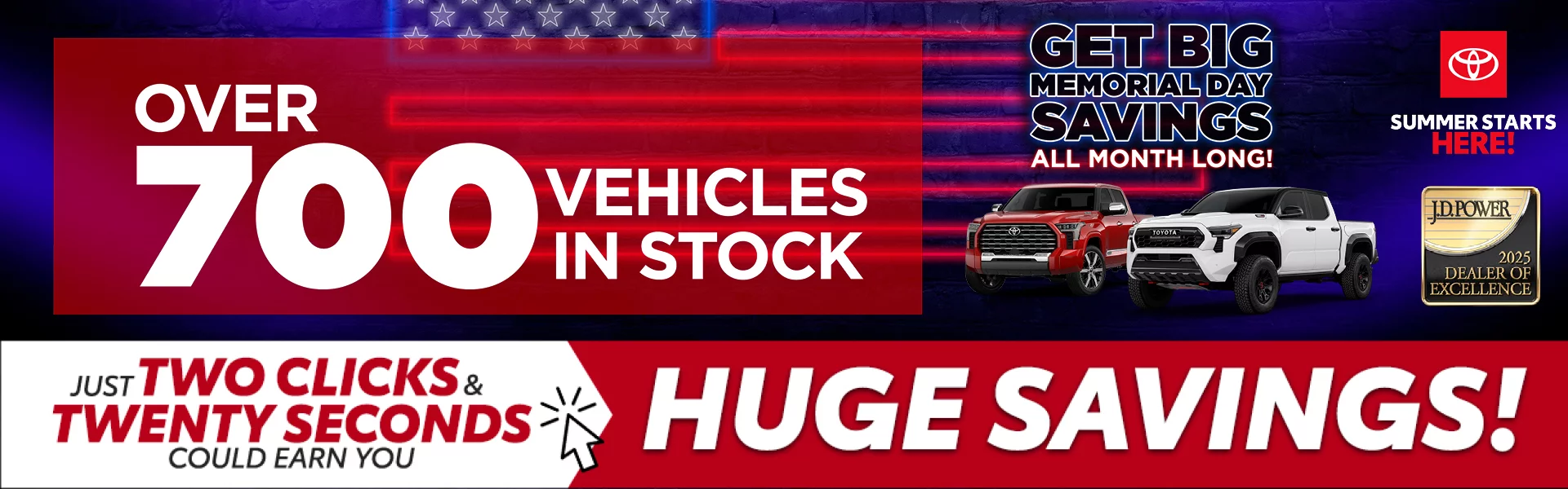 Toyota of Tampa Bay over 700 vehicles in stock and huge savings