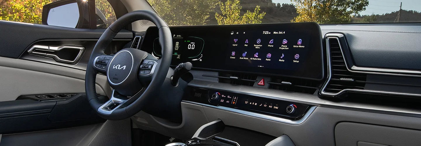 2024 Kia Sportage Hybrid Specs interiorimage