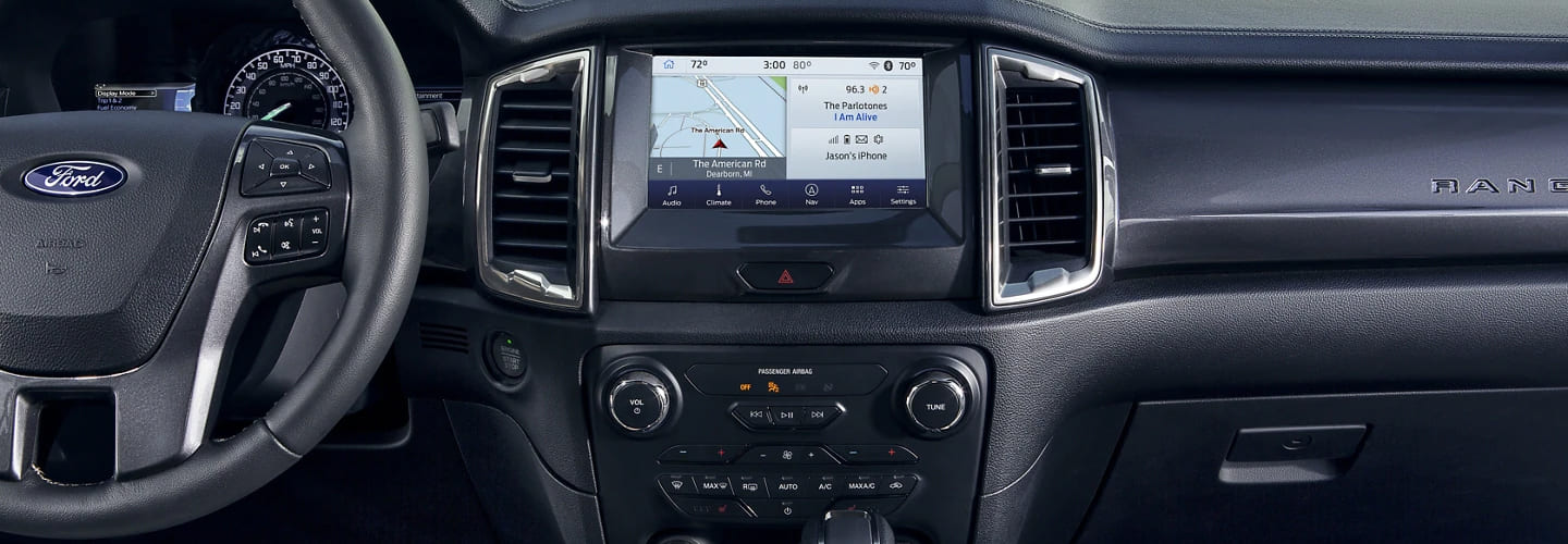 2022 Ford Ranger interior