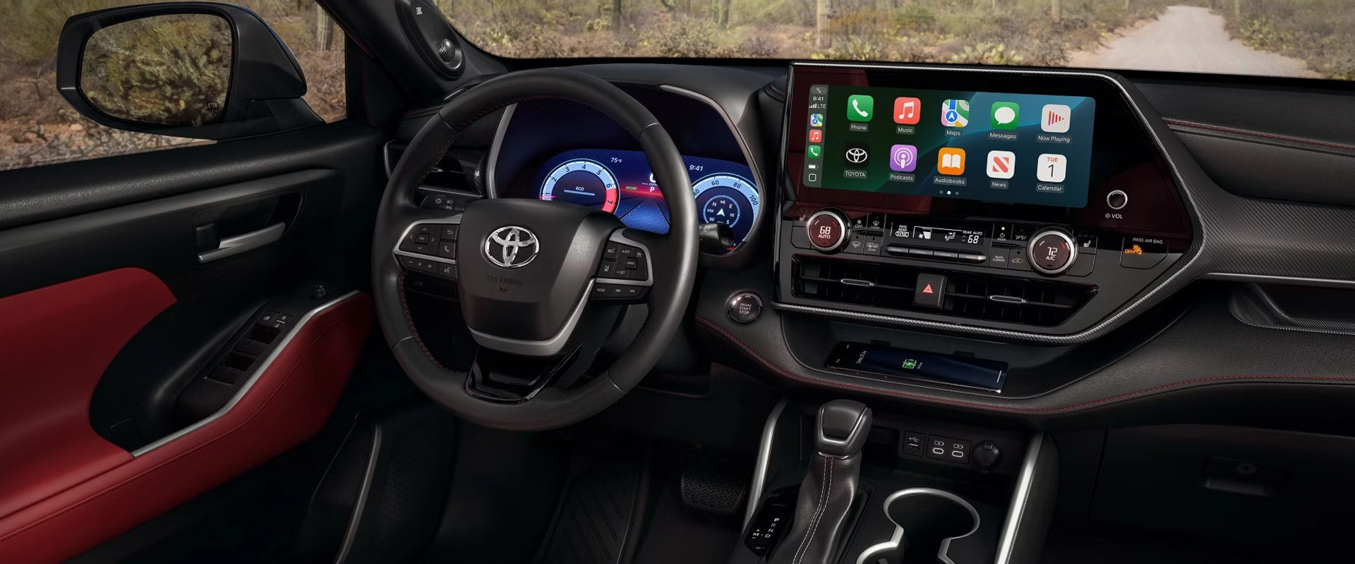 interior dash 2025 Toyota Highlander
