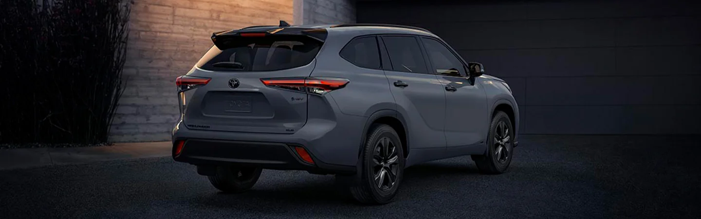 blue 2025 Toyota Highlander