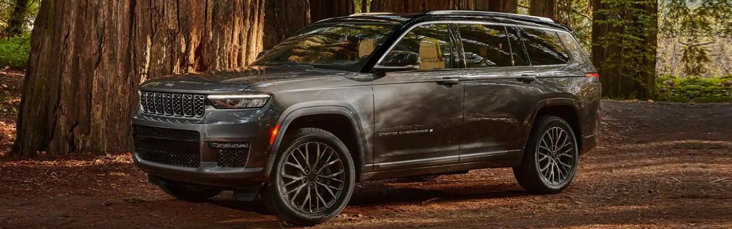 silver 2022 Jeep Grand Cherokee L