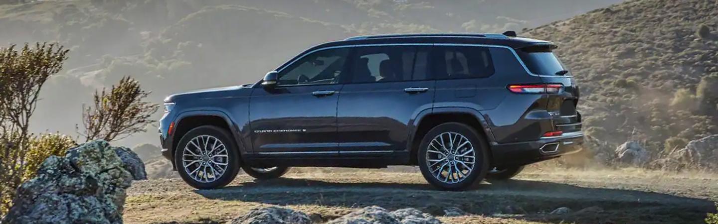 blue 2022 Jeep Grand Cherokee L