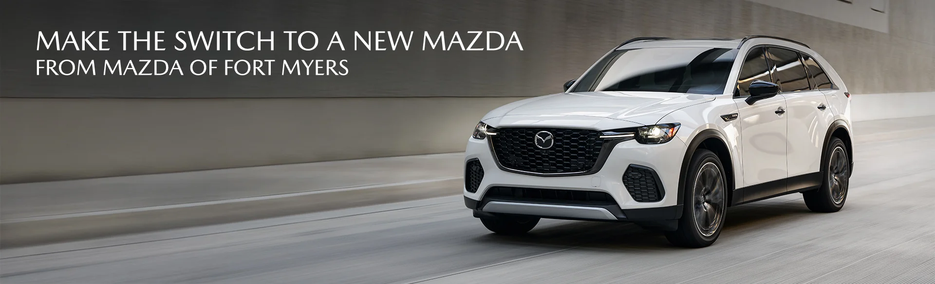 Make the switch to a new Mazda  from Mazda of Fort Myers
