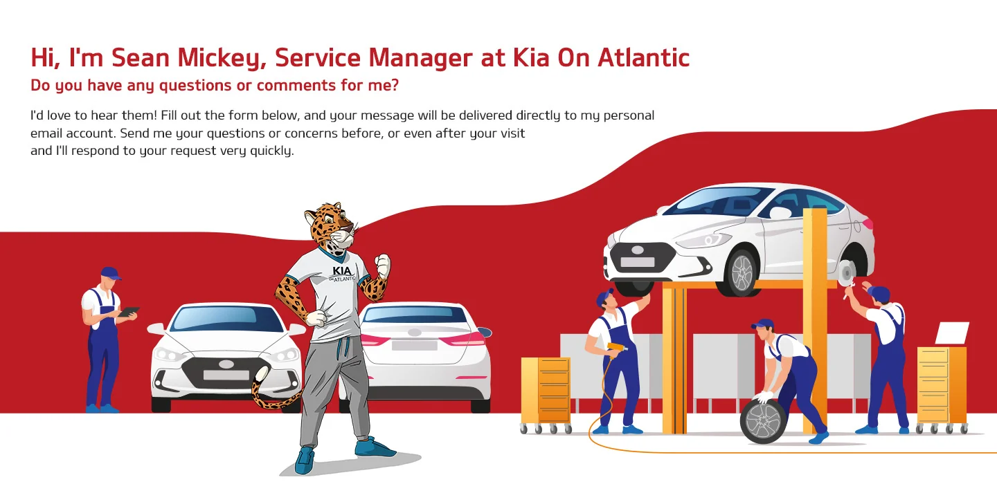 Talk to Service Manager Sean